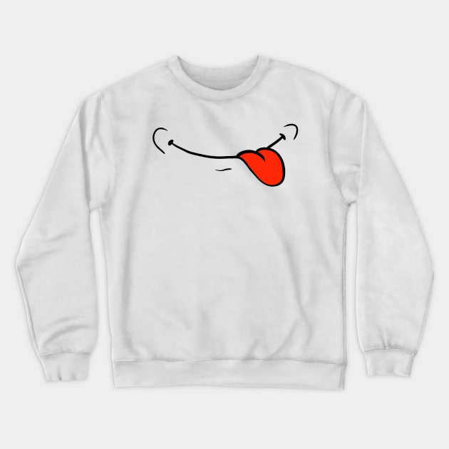 Smile! Crewneck Sweatshirt by tabslabred